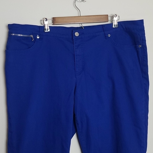 Ralph Lauren blue denim pants - Picture 2 of 6